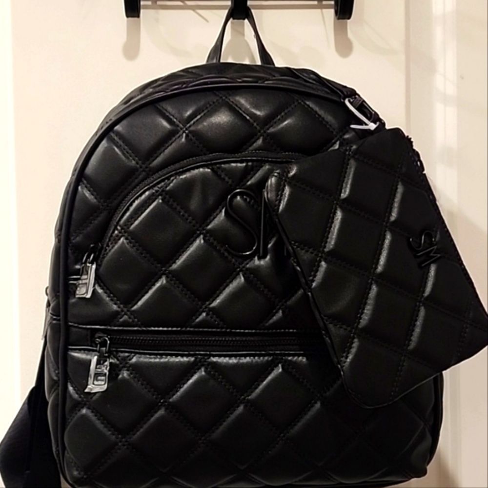 Steve Madden BJulia Quilted Backpack - Picture 3 of 8